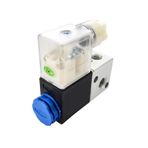 Solenoid valf bobini, 1 adet 3V1-06, 3 bağlantı noktalı, 2 pozisyon, pnömatik solenoid valf, 12 V DC, 220 V AC, 110 V DC, 24 V AC (3V1-06 PC6-01, 220 V AC)