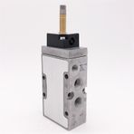 Solenoid valf makarası, pnömatik tek selenoid valf MFH-5-1/4-B/MFH-5-1/8-B kontrol vanası 5/2 yollu 1/8 inç 1/4 inç 220 V 24 V 15901/19758, 1 adet (AC 110 V, MFH-5-1
