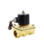 Solenoid Valfler Bobin, Pnömatik Anahtarlama Valfi Solenoid Vana Normalde Kapalı Elektronik Valf 12V Elektronik Kontrol Vanası 24 V Bobin 220 V (2 w320-32,5 V)