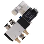 Solenoid Valfler Bobin, Pnömatik Elektrikli Solenoid Valf 5 Yollu 2 Pozisyonlu Hava Kontrolü Gaz Manyetik Valf 4V210-08 12V 24V 220V Volt Bobin 1 Adet (Sadece 4v210-08, 5V)