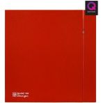 Soler&Palau Dekoratif Kırmızı Havalandırma Fanı Red Silent 100 Cz Design Ultra Sessiz Banyo Wc Aspiratörü Soler Palau Estetik Dizayn