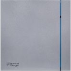 Soler&Palau Silent 100 Crz Silver Design Soler Palau Banyo Aspiratör Havalandırma Fanı Debi 85 M3 Dekoratif Banyolar Tasarruflu Estetik Agmair Agm Havalandırma
