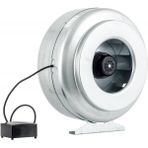 Soler&Palau Soler Palau Vent 250NK Yuvarlak Kanal Tipi Radyal Fan Monofaze Metal IP44 Korumalı Agmair Agm Havalandırma