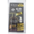 Solex Şampuan 1000Ml-Arganlı+Saç Bakım Serumu Kutulu