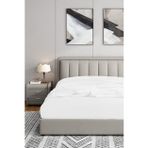 Soley 120x200 Lastikli Fitted Penye Çarşaf, Beyaz