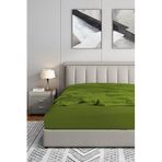 Soley 120x200 Lastikli Fitted Penye Çarşaf, Yeşil