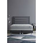 Soley Blue Night 100x200 cm Sert-Yumuşak Çift Kullanım Özellikli Ergonomik Hybrid Yatak