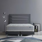 Soley Blue Night 180x200 cm Sert / Yumuşak Çift Kullanım Özellikli Ergonomik Hybrid Yatak