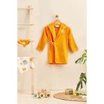 Soley Boho Bebek Bornozu - 0 - 2 Yaş - Kiremit