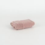 Soley | Hermoso | %100 Pamuk Misafir Havlusu - 30 x 50 cm - Gül Kurusu