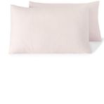 Soley | Jersey | %100 Pamuk Premium 2'li Yastık Kılıfı Seti - Bej - 50 x 70 cm