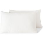 Soley | Jersey | %100 Pamuk Premium 2'li Yastık Kılıfı Seti - Beyaz - 50 x 70 cm