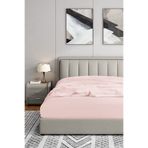 Soley Jersey Hardal Sarısı %100 Pamuk Tek Kişilik 120x200 cm Lastikli Çarşaf