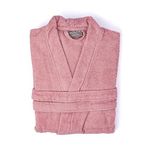 Soley | Kimono |%100 Pamuk Kadın/Erkek Unisex Kimono Bornoz GÜLKURUSU M - BEDEN