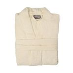 Soley | Kimono |%100 Pamuk Kadın/Erkek Unisex Kimono Bornoz KREM M - BEDEN