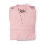 Soley | Kimono |%100 Pamuk Kadın/Erkek Unisex Kimono Bornoz PEMBE L - BEDEN