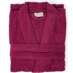 Soley | Kimono | %100 Pamuklu Kimono Bornoz - Bordo