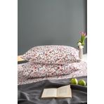 Soley Liberty Bordo %100 Pamuk 2'li Yastık Kılıfı Seti