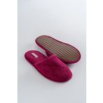 Soley Minerva Bordo %100 Pamuk Havlu Terlik