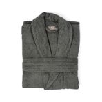 Soley Minerva Extra Yumuşak %100 Pamuk Kadın / Erkek Unisex Bornoz Renksiz