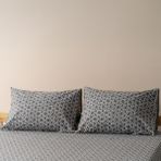 Soley | Mix & Match | Blanj | %100 Pamuklu 2’li Yastık Kılıfı Seti - 50x70 - Antrasit