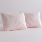 Soley | Mix & Match | Oriana | %100 Pamuklu 2’li Yastık Kılıfı Seti - 50 x 70 cm - Pembe