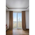 Soley Olea 140x270 cm 2 Adet Bej Fon Perde