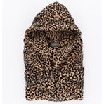 Soley | Panthera | Pamuk Kadın / Erkek Bornoz (Unisex) - XL - Leopar