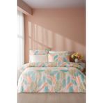 Soley Paradiso | %100 Pamuk Saten Battal Boy Nevresim Takımı - Bej - 220 x 240 cm