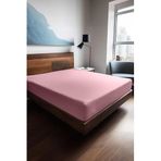 Soley Plane 100X200 Ranforce Fited Çarşaf, Pembe