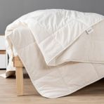 Soley | Pure Cotton | Pamuk 195 X 215 Çift Kişilik Yorgan - 195 x 215 cm - Beyaz
