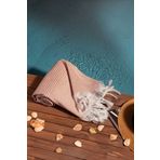 Soley Stripe Kiremit %100 Doğal Pamuklu Peştamal