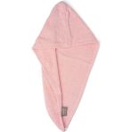 Soley | Talya | Extra Yumuşak Pamuklu Saç Havlusu - Bone - 23 x 65 cm - Açık Pembe