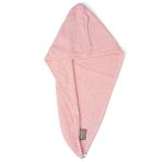 Soley | Talya | Extra Yumuşak Pamuklu Saç Havlusu - Bone PEMBE