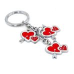 Solfera KIRMIZI KALP OK AŞK I LOVE YOU METAL ANAHTARLIK KC869