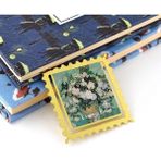 Solfera Vincent Van Gogh Güller Roses Tablo Pul Tarzı Metal Ayraç Kitap Ayracı AY091
