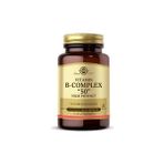 Solgar 50 Kapsül Vitamin B Complex 50 mg İçerik Bilgisiyle Türkiye Menşeli Vegan Takviye