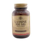 Solgar 50 Tablet L-Lysine 500MG Vegan İçerik ile Sporcu Besini Türkiye Menşeli - 1