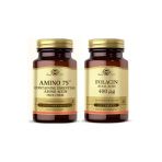 Solgar Amino 75 (Essential Amino) 30 Kapsül+ Folic Acid 400 Mcg 100 Tablet