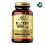 Solgar Biotin 5000 mcg 10x50 Kapsül