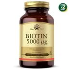 Solgar Biotin 5000 mcg 2x100 Kapsül