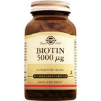 Solgar Biotin 5000 Mcg 50 Kapsül Vegan İçerikli Besin Takviyesi Türkiye Menşeli - Aromasız