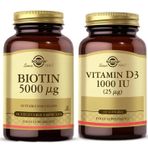 Solgar Biotin 5000 Mcg 50 Kapsül + Vitamin D3