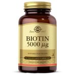 Solgar Biotin 5000 Mcg Takviye Edici Gıda 50 Kapsül - Aromasız