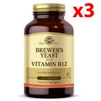 Solgar Brewer's Yeast With Vitamin B12 3x250 Tablet