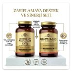 Solgar Bromelain 150 Mg 60 Kapsül & Chromium Picolinate 90 Kapsül Diyet Destek Paketti