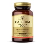 Solgar Calcium 600 Oyster Shell, Vitamin D3 ile, 60 Tablet