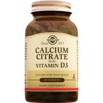 Solgar Calcium Citrate Vitamin D3 60 Tablet Kalsiyum Sitrat İçeren Besin Takviyesi