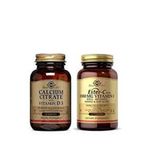 Solgar Calcium Citrate With Vitamin D3 60 Tablet + Solgar Ester-C Plus 1000 Mg 60 Tablet