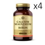 Solgar Calcium Magnesium Plus Boron 4x100 Tablet